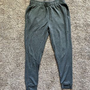 Mens gymshark grey joggers -M